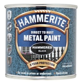 Hammerite Hammered Black - 250ml